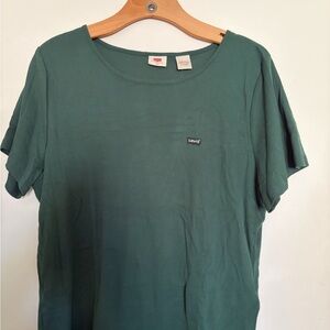 Levi's Teal Crew Neck Tee